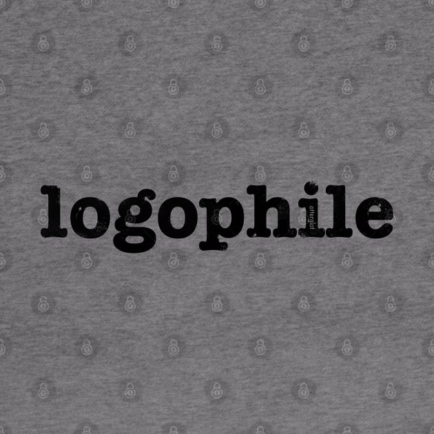 Logophile, Black by otterglot